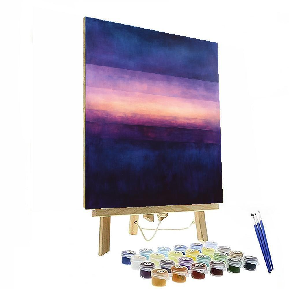 Rothko Inspired Nebula Field paint by color