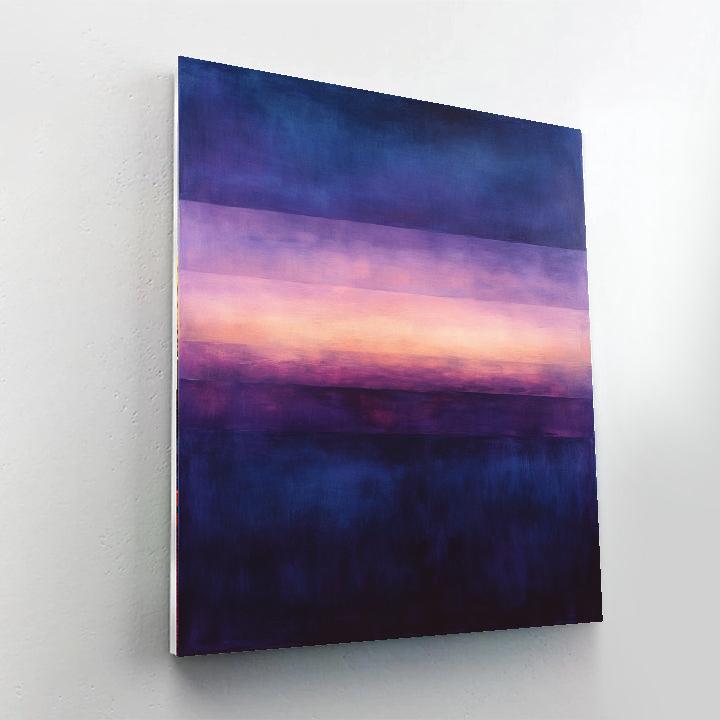 Rothko Inspired Nebula Field paint by color