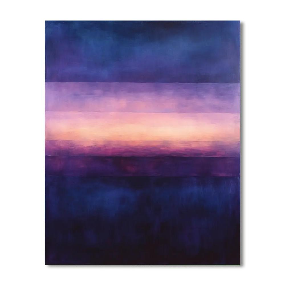 Rothko Inspired Nebula Field paint by color