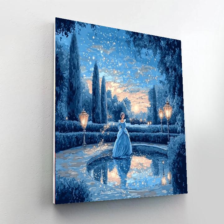 Cinderella Midnight Garden Paint by numbers kits