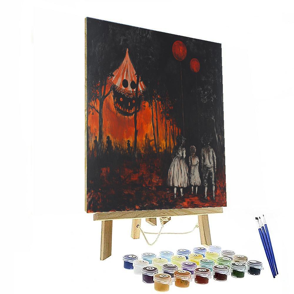 Francisco Goya Inspired Dark Carnival Paint by numbers kits