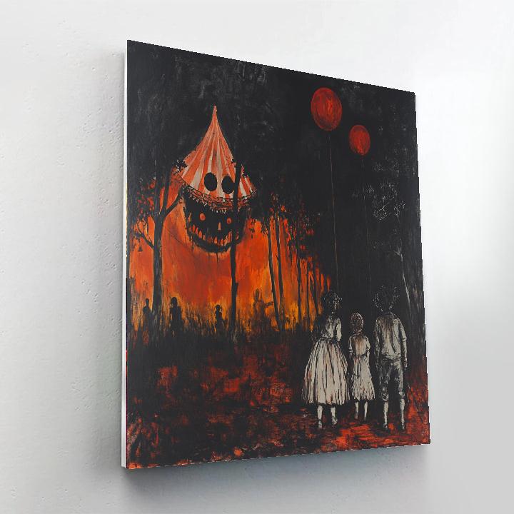 Francisco Goya Inspired Dark Carnival Paint by numbers kits