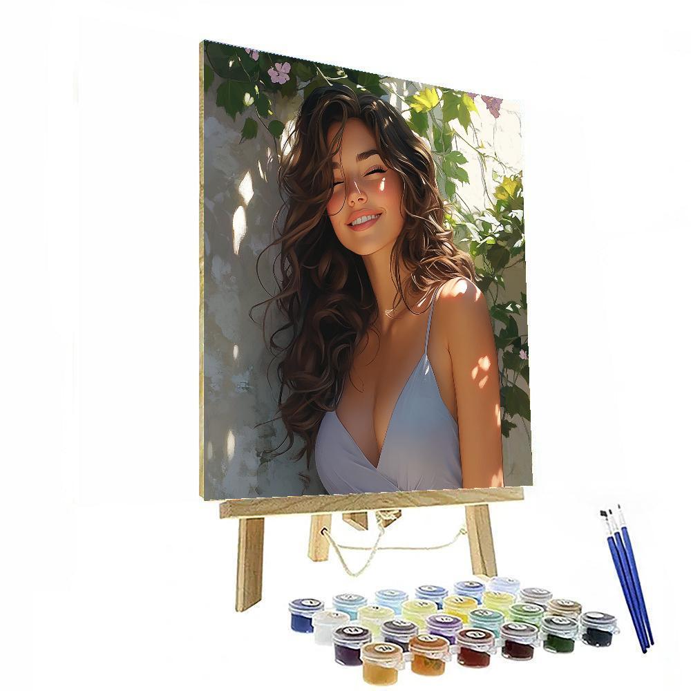 Megara Playful Wink paint by color