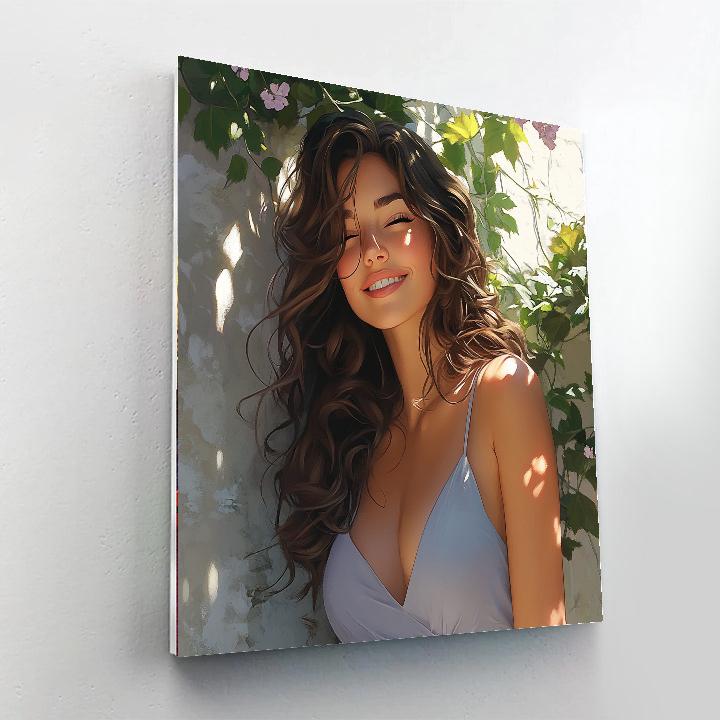 Megara Playful Wink paint by color