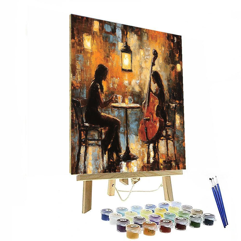 Édouard Manet Inspired Café Concert DIY paint by numbers