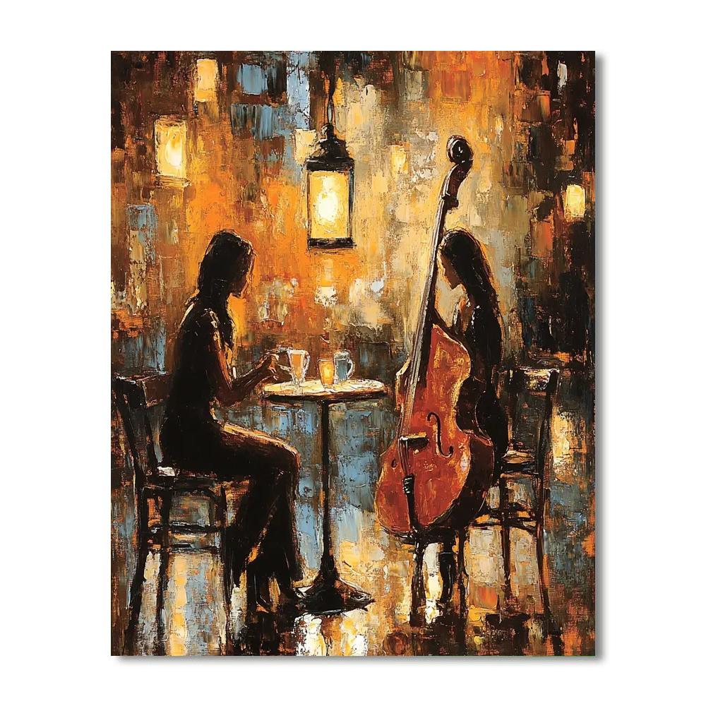 Édouard Manet Inspired Café Concert DIY paint by numbers