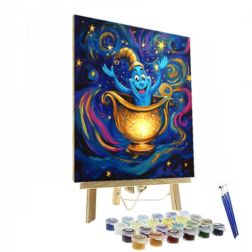 Genie Wishful Spark Numbered painting kits
