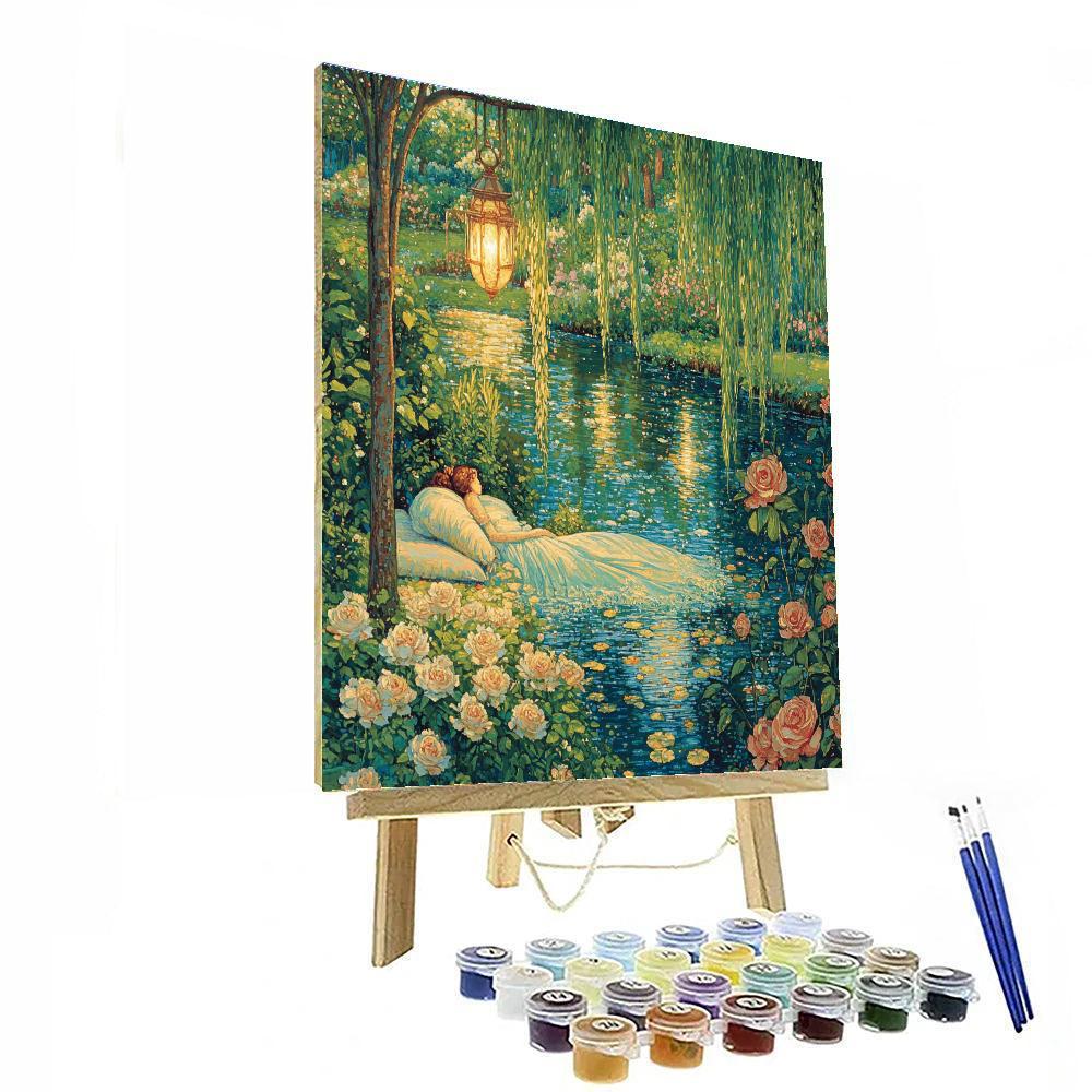 John Everett Millais Inspired Ophelia Painting by numbers kit