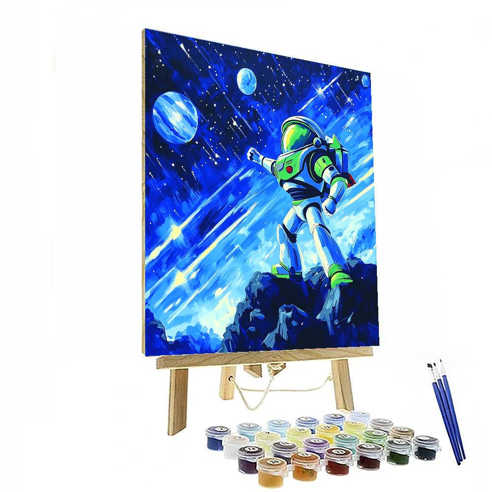 Buzz Lightyear Star Patrol paint by color