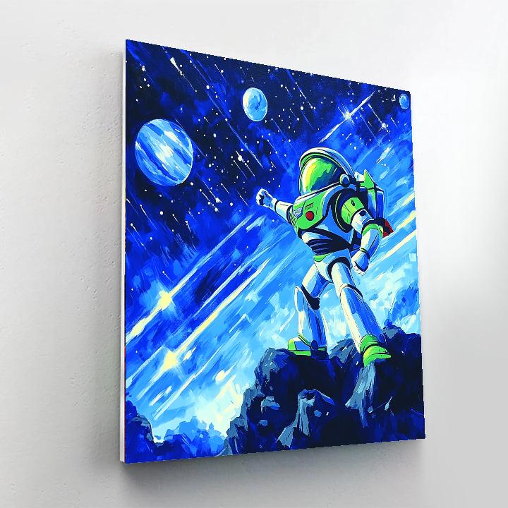 Buzz Lightyear Star Patrol paint by color