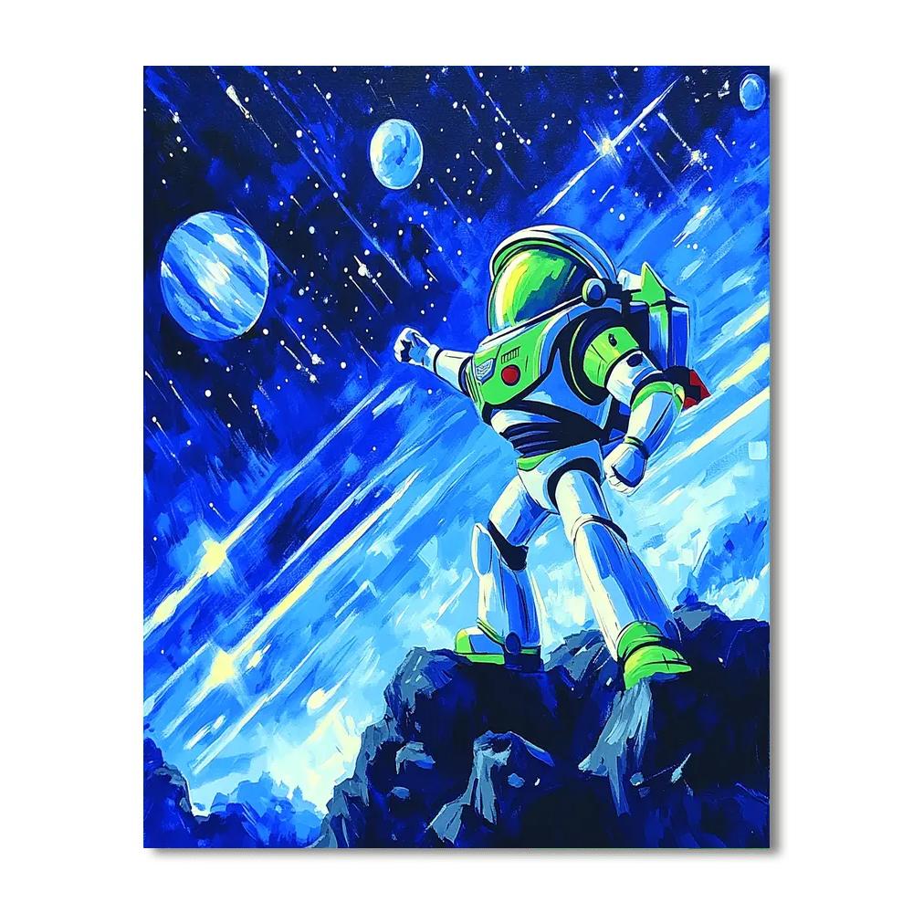 Buzz Lightyear Star Patrol paint by color
