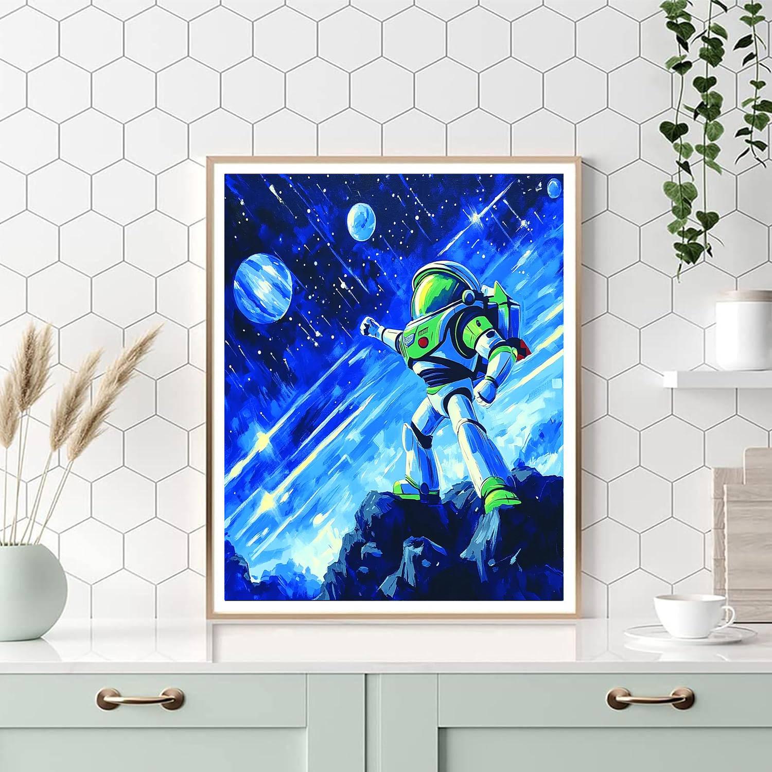 Buzz Lightyear Star Patrol paint by color