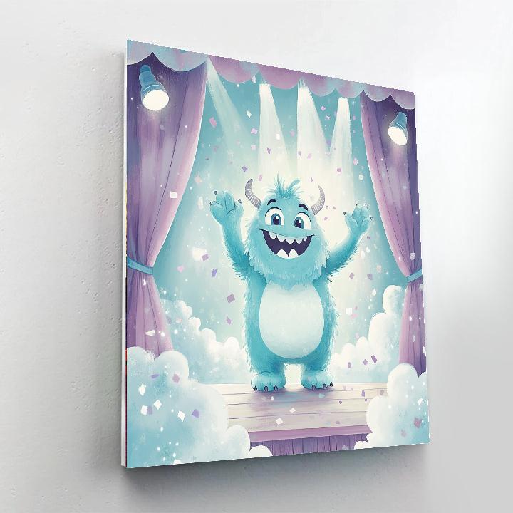 Sulley Gentle Roar Painting by numbers kit