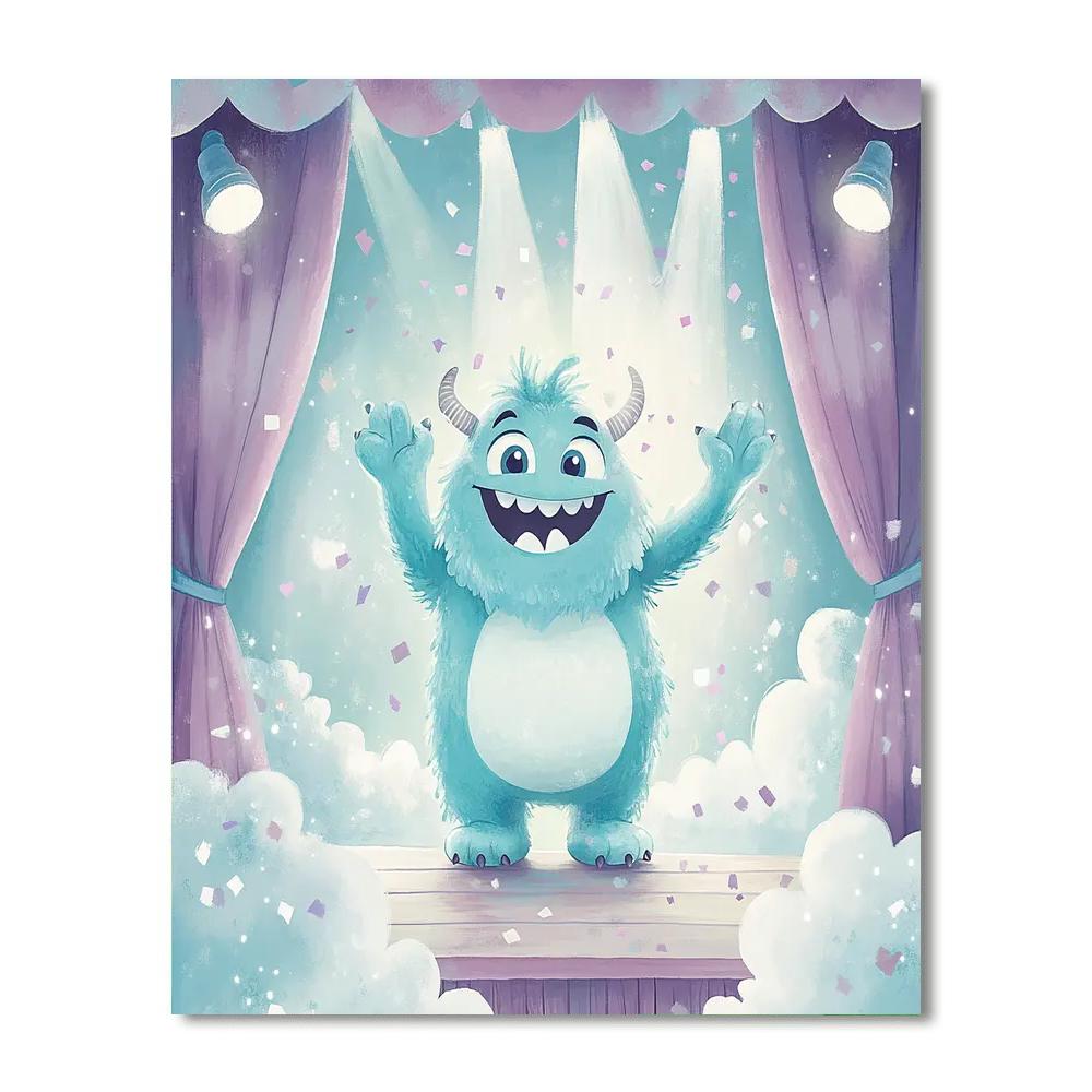 Sulley Gentle Roar Painting by numbers kit