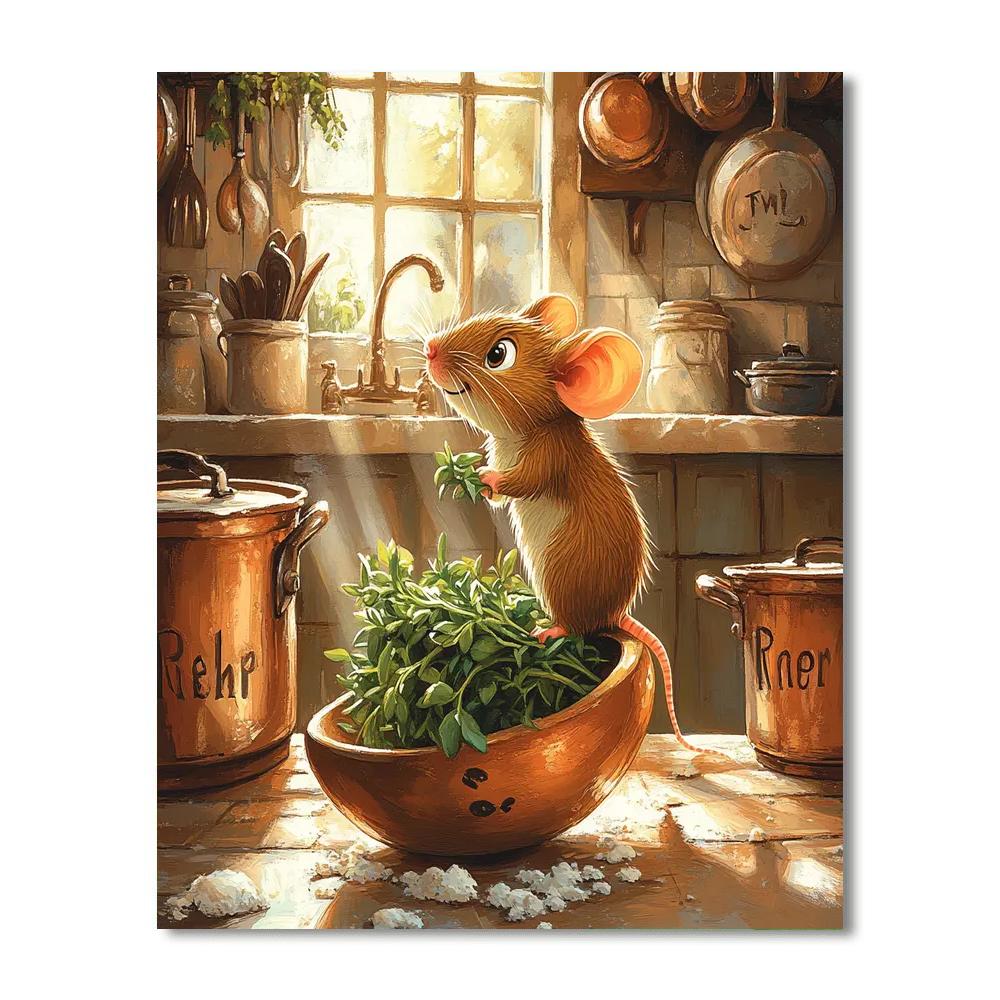 Remy Kitchen Discovery Paint by numbers kits