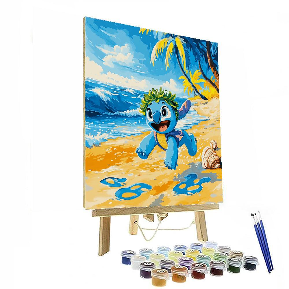 Stitch Island Mischief painting number kit