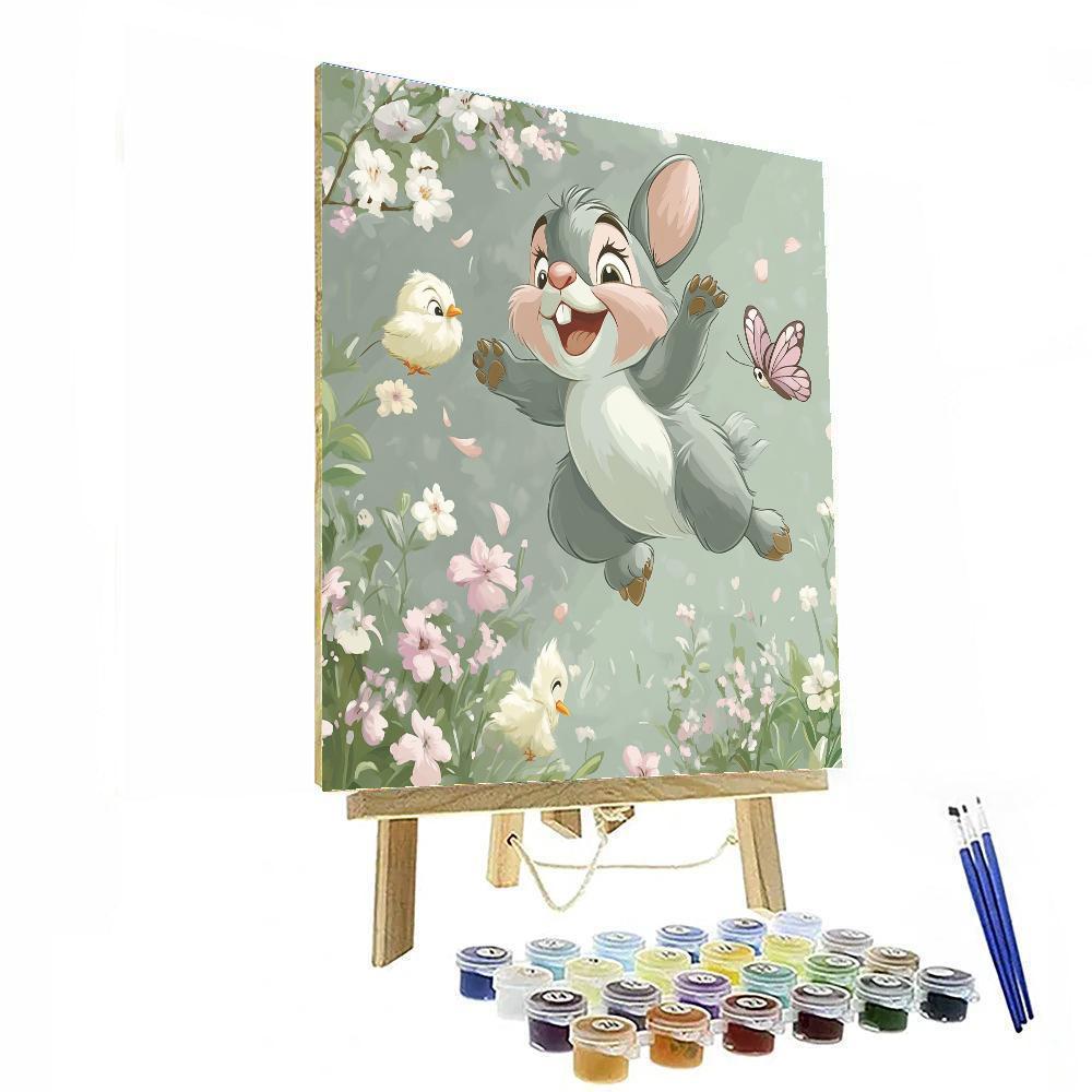 Thumper Spring Hop Paint by numbers kits