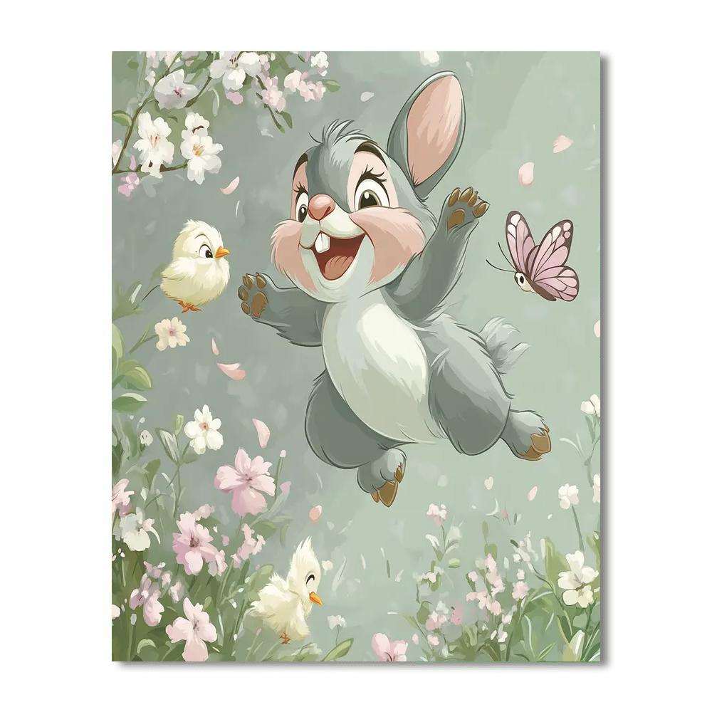 Thumper Spring Hop Paint by numbers kits