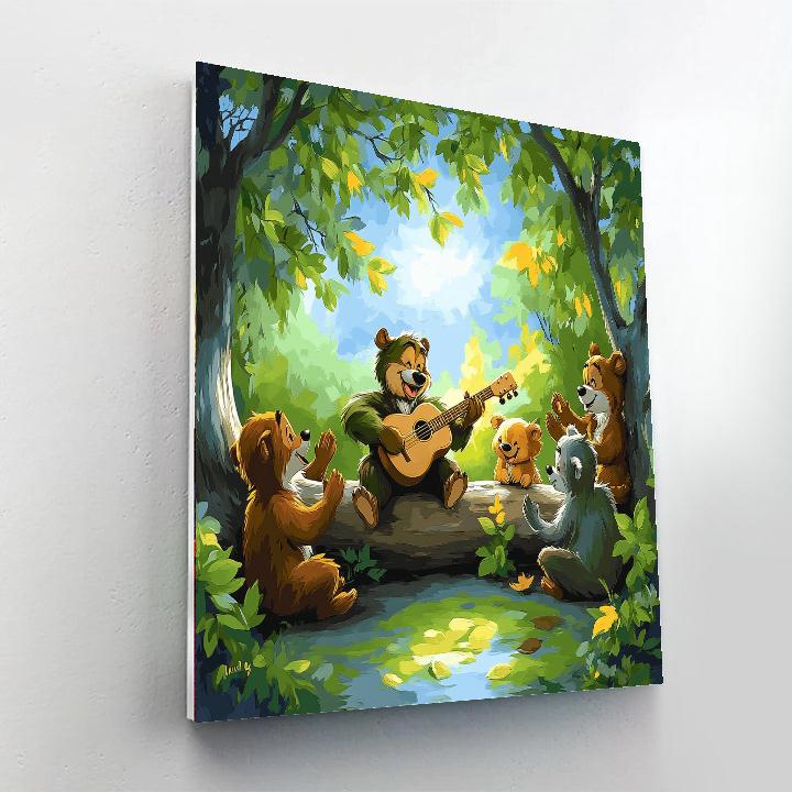 Baloo Jungle Singalong Numbered painting kits