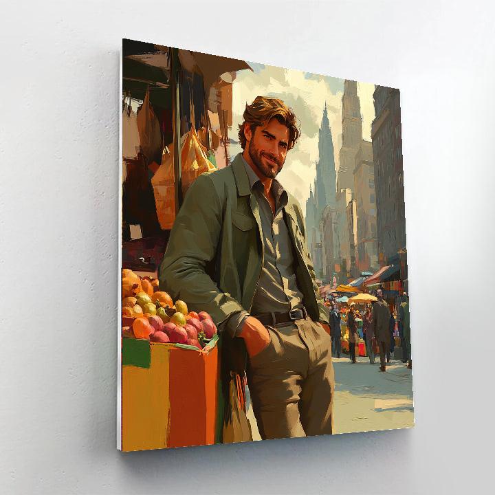 Nick Wilde Sneaky Smile Painting by numbers kit
