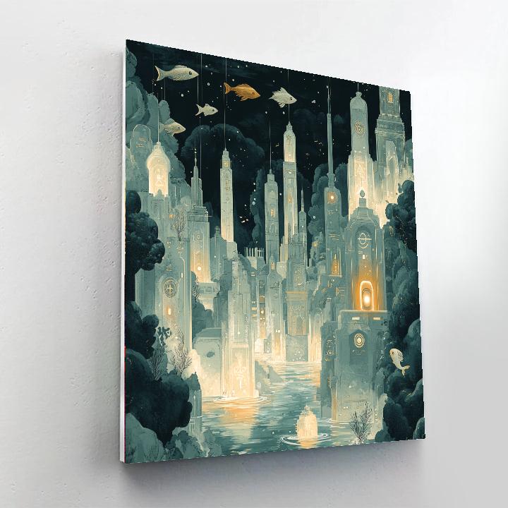 Kida Atlantis Discovery paint by numbers