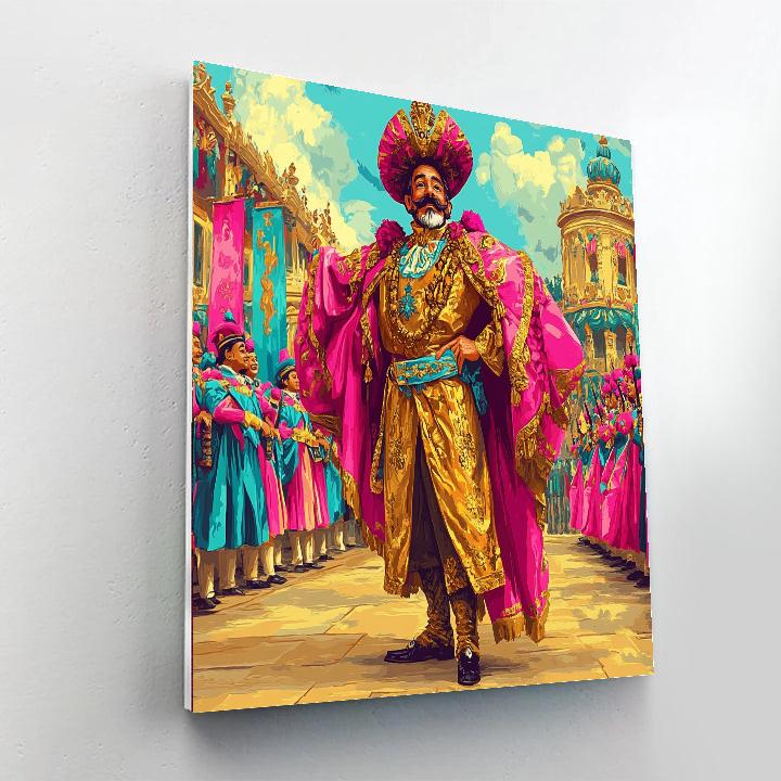 Kuzco Emperor Pose Paint by numbers kits