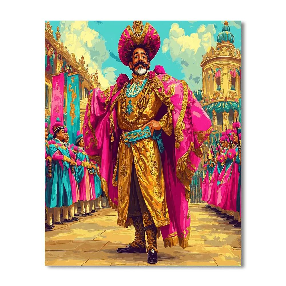 Kuzco Emperor Pose Paint by numbers kits