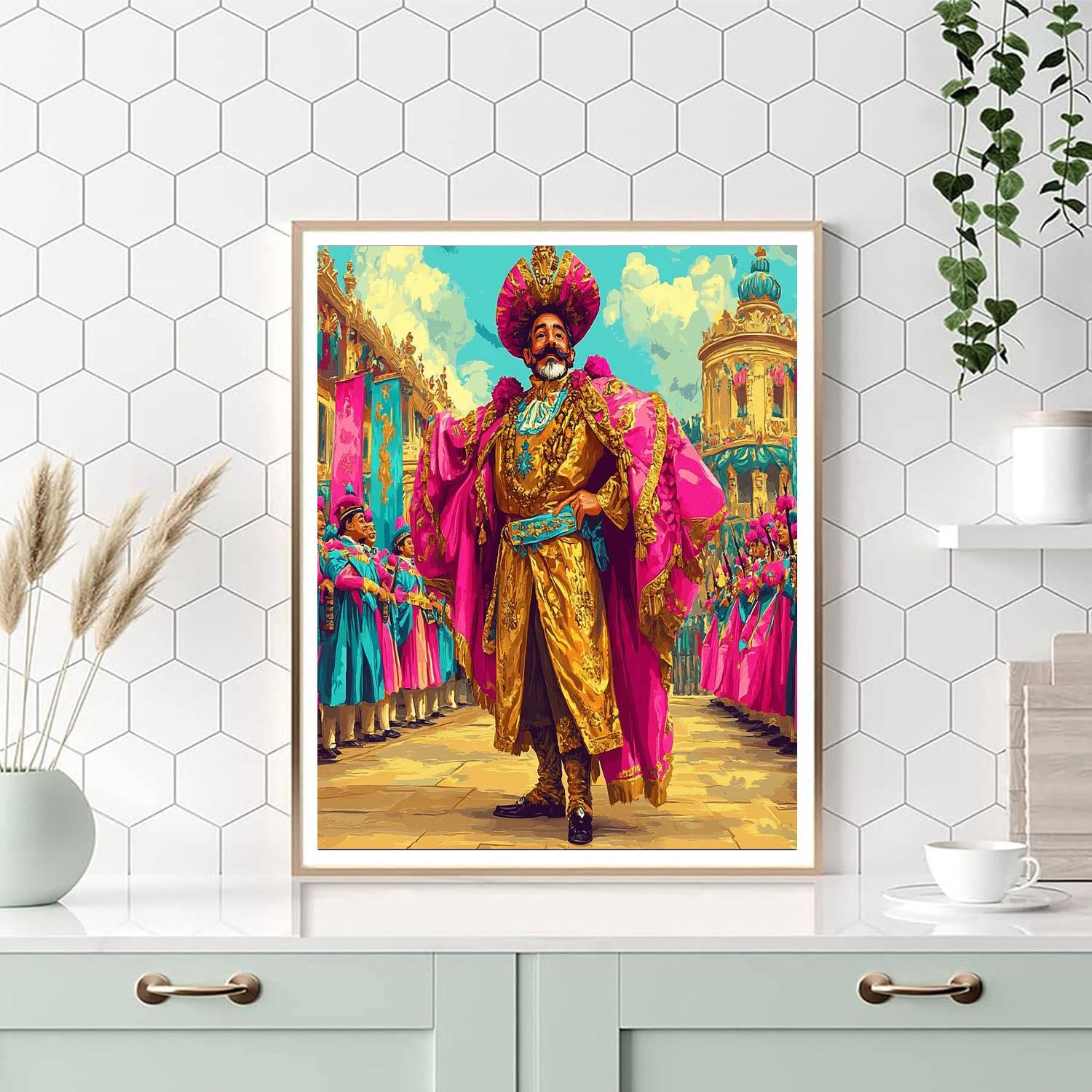 Kuzco Emperor Pose Paint by numbers kits