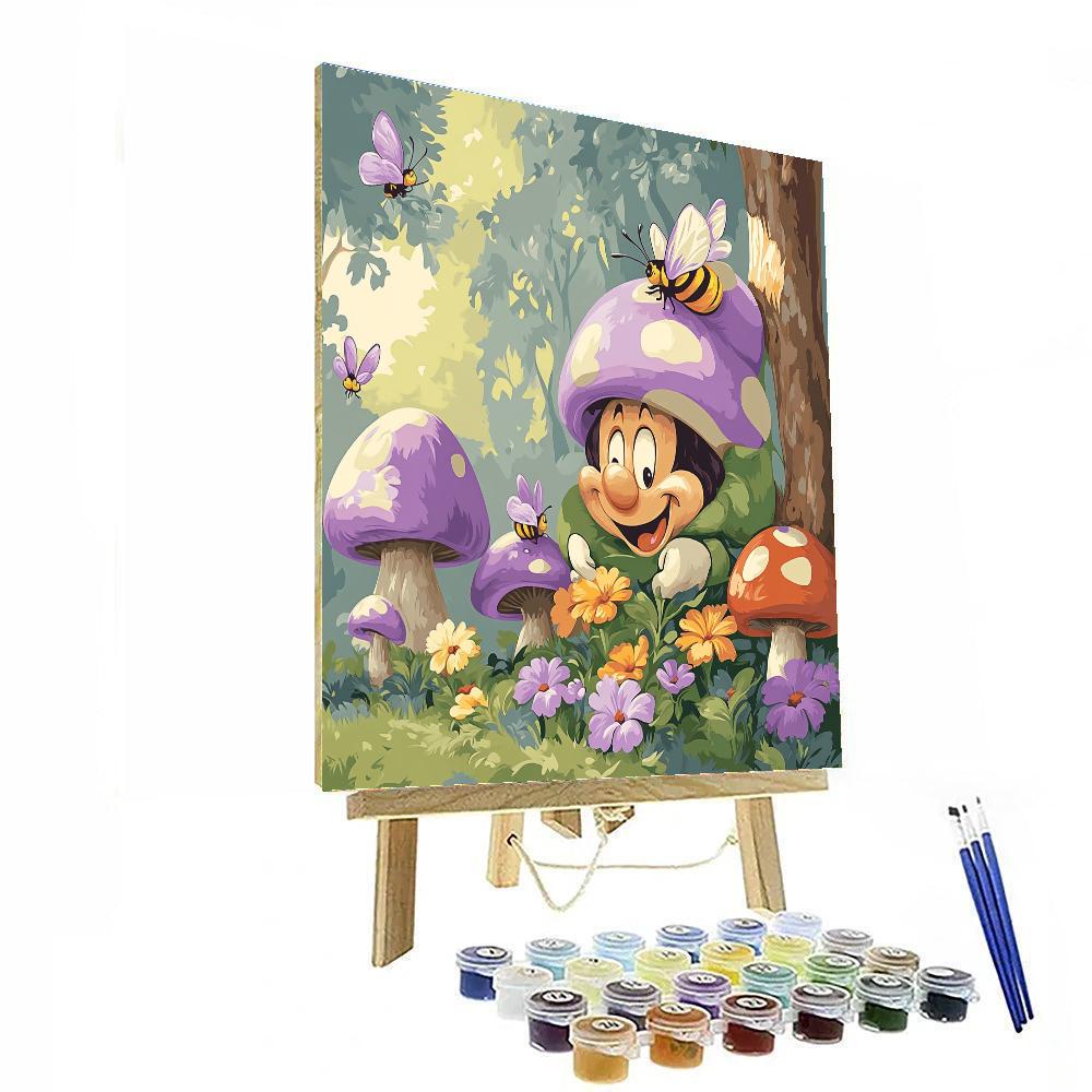 Dopey Garden Giggle Paint by numbers kits