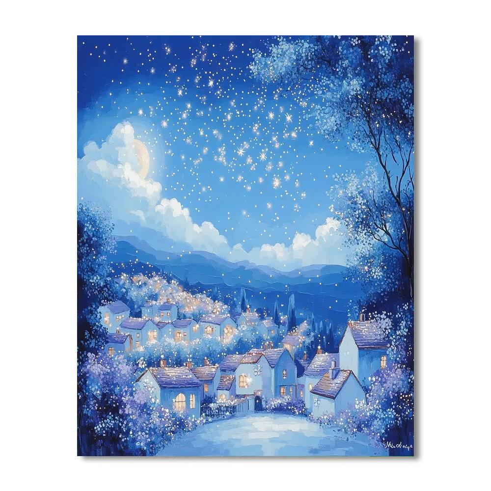 Merryweather Sparkle Night Paint by numbers kits
