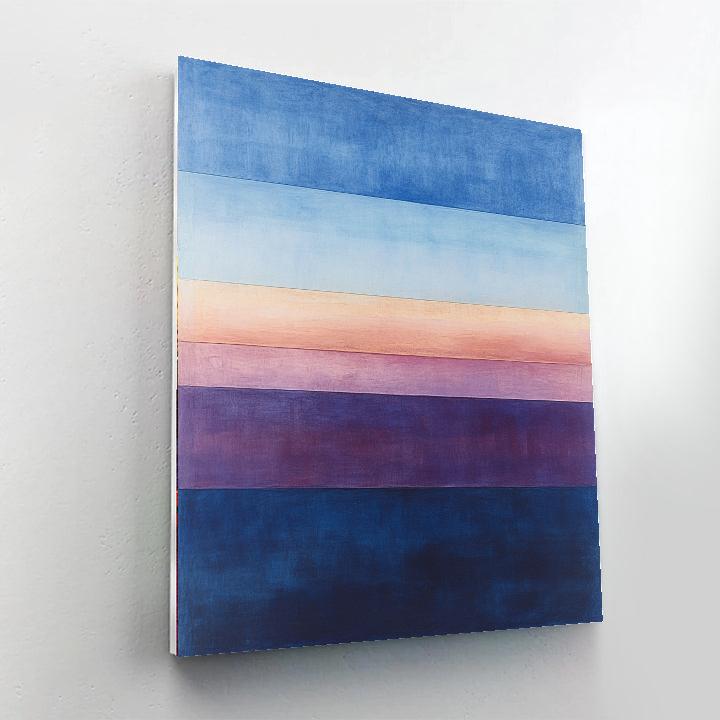 Rothko Inspired Twilight Window Numbered painting kits