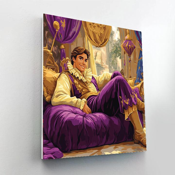 Prince John Playful Plot Number painting