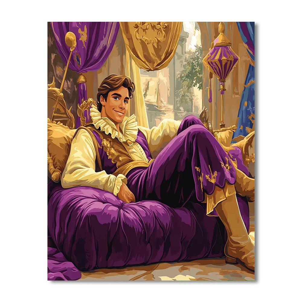 Prince John Playful Plot Number painting