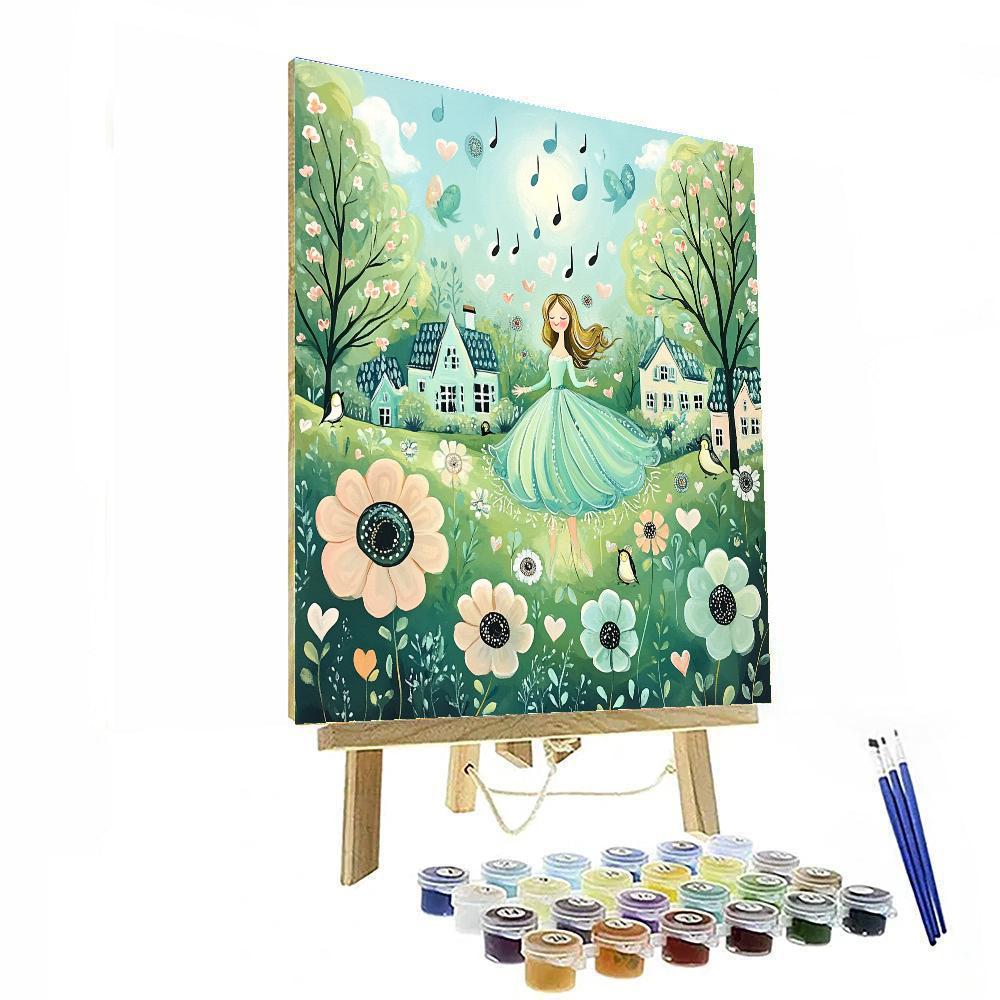 Giselle Enchanted Garden Paint by numbers kits