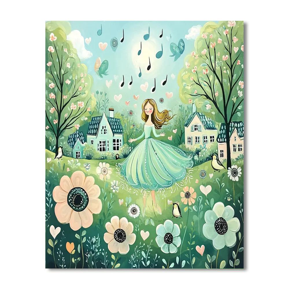 Giselle Enchanted Garden Paint by numbers kits