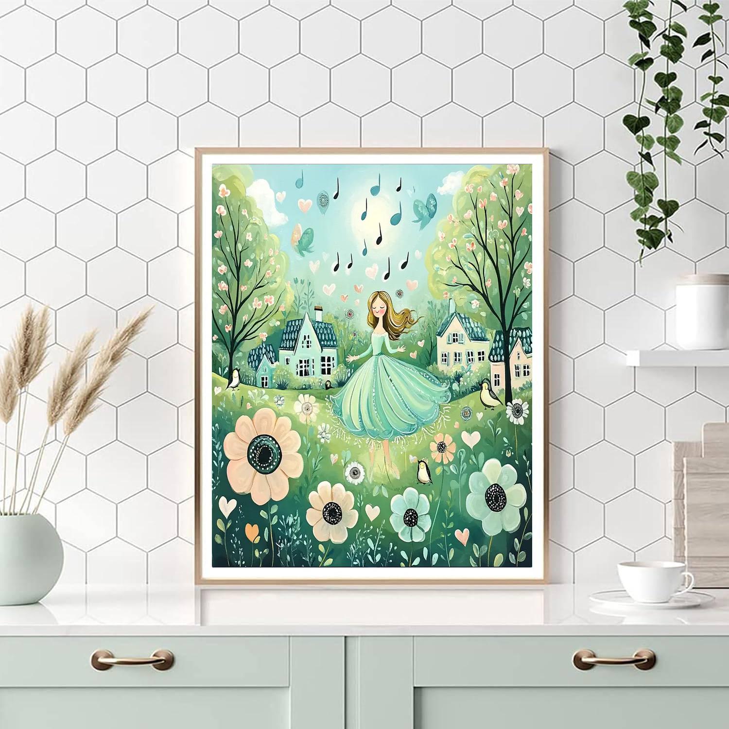 Giselle Enchanted Garden Paint by numbers kits