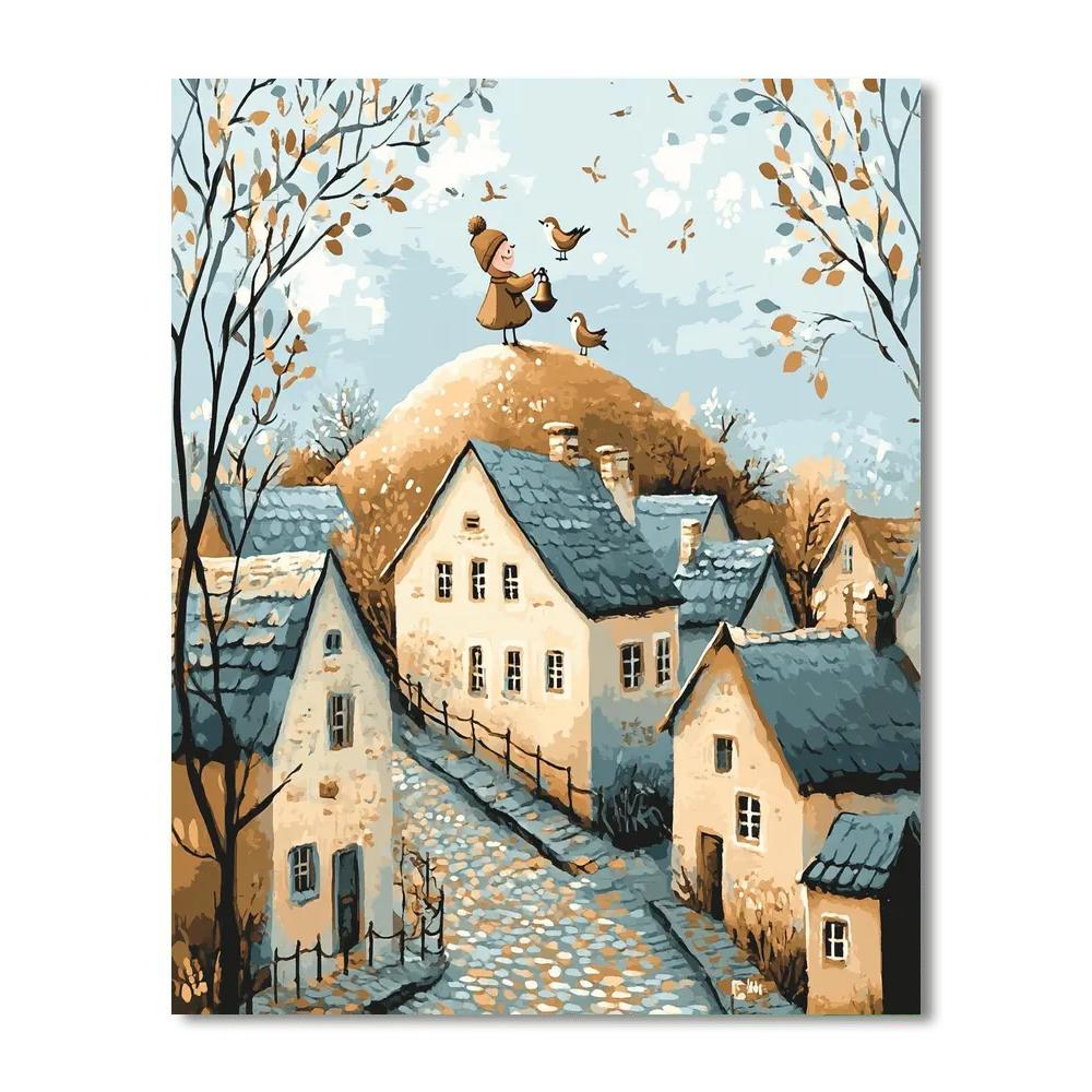 Hunchback Bell Ring painting number kit