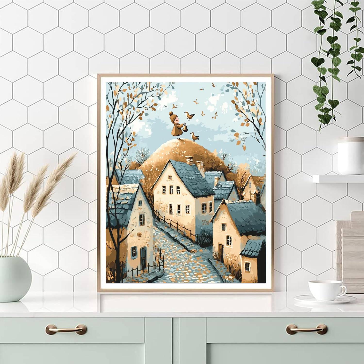 Hunchback Bell Ring painting number kit