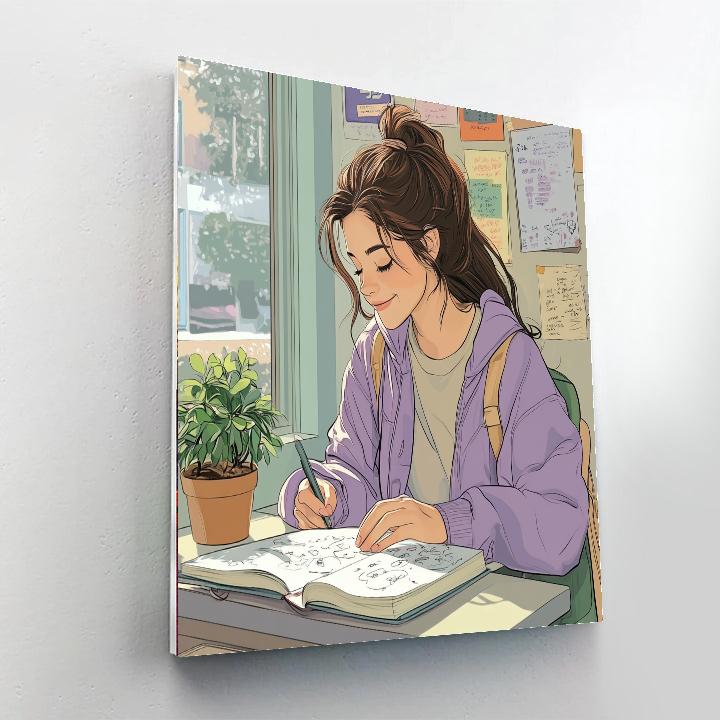Meg Classroom Sketch paint by color