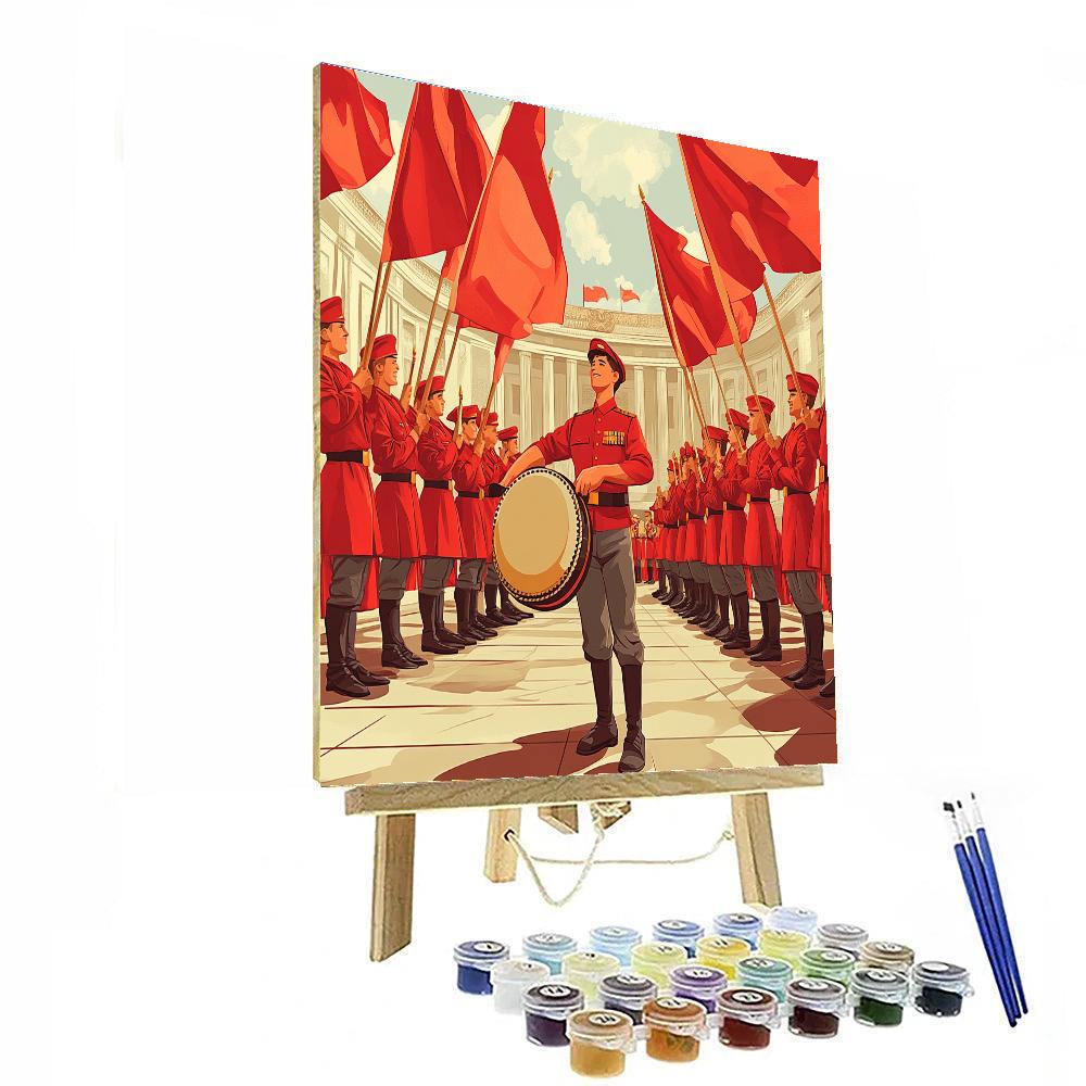 Li Shang Drum Call Number painting