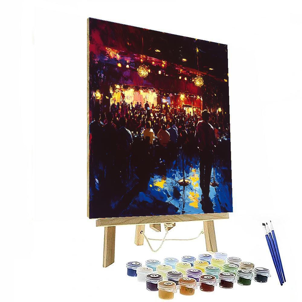 Édouard Manet Inspired Jazz Night paint by number