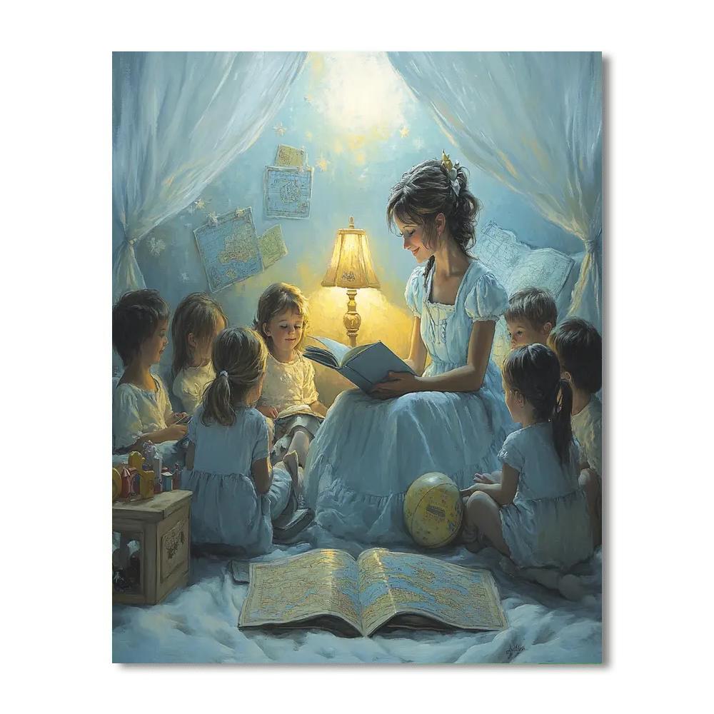 Wendy Lost Boy Storytime paint by color