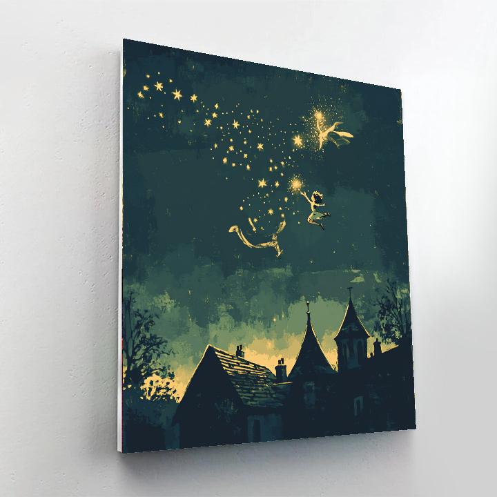 Wendy And Peter Star Flight painting number kit