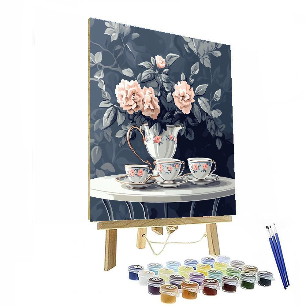 Lady Tremaine Fancy Tea Numbered painting kits