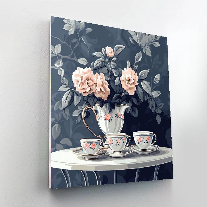Lady Tremaine Fancy Tea Numbered painting kits