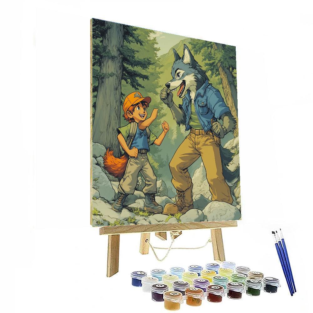 Phil Hercules Training Camp Number painting