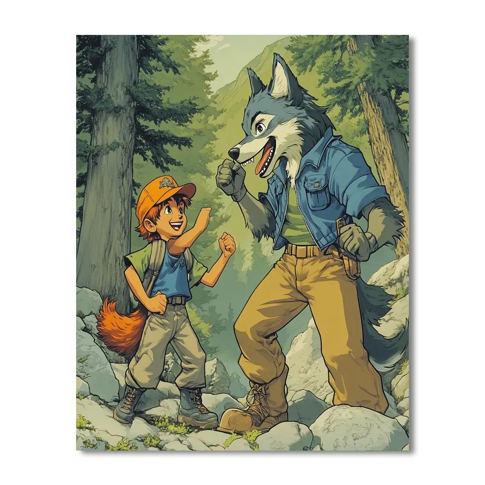 Phil Hercules Training Camp Number painting