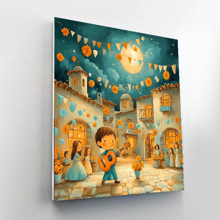 Miguel Music Memory painting number kit