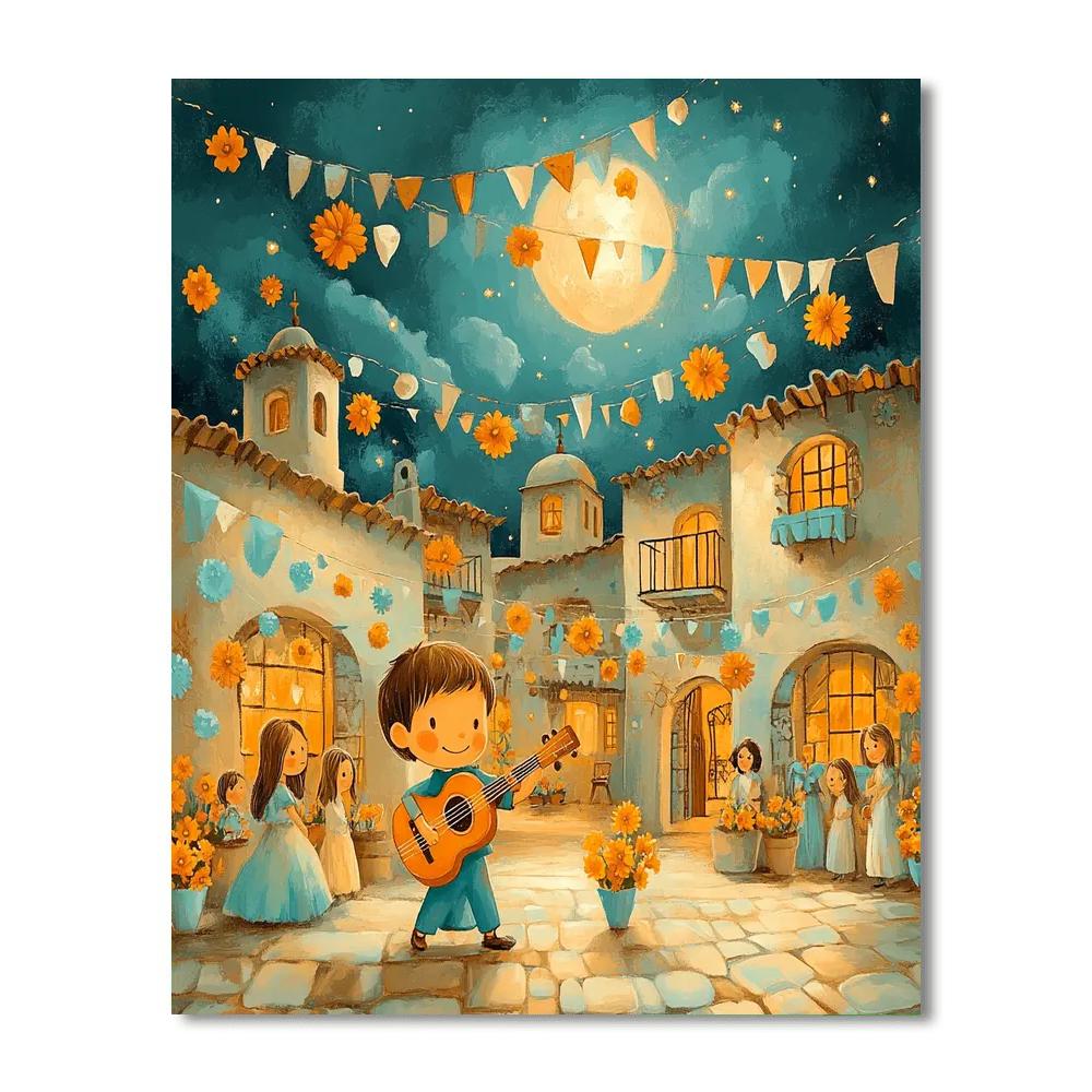 Miguel Music Memory painting number kit