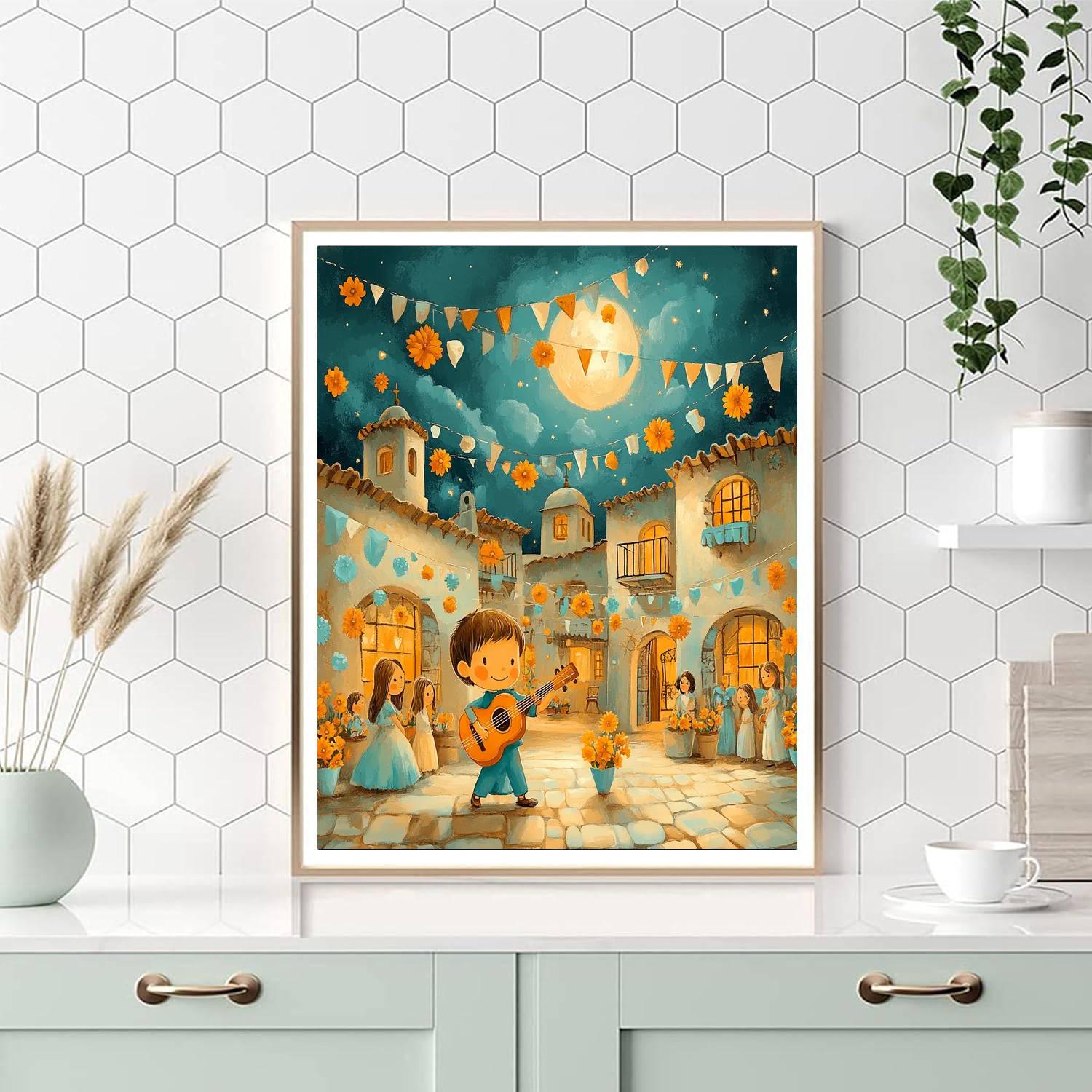 Miguel Music Memory painting number kit